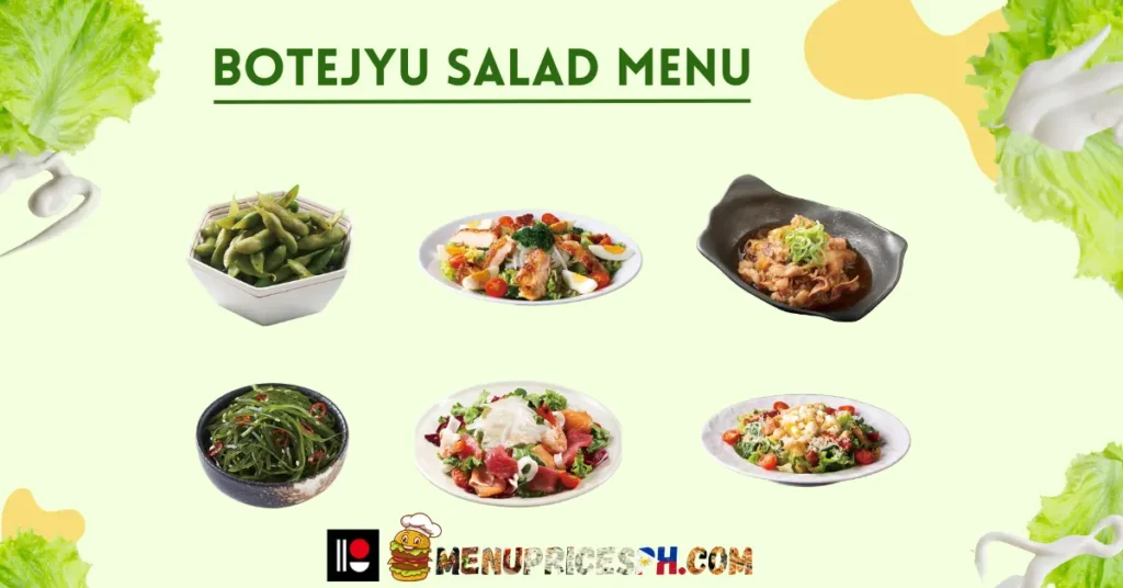 Botejyu Appetizers and Salads