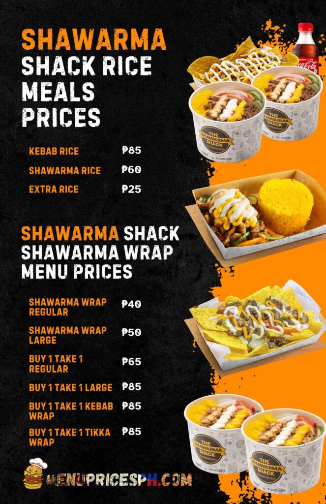 Shawarma Shack Menu Prices (1)