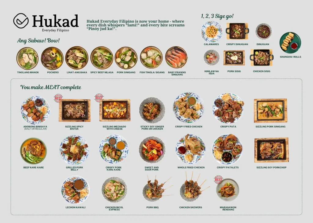 Hukad Menu 