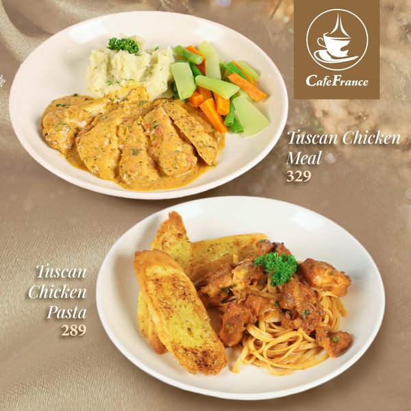 Cafe France Menu