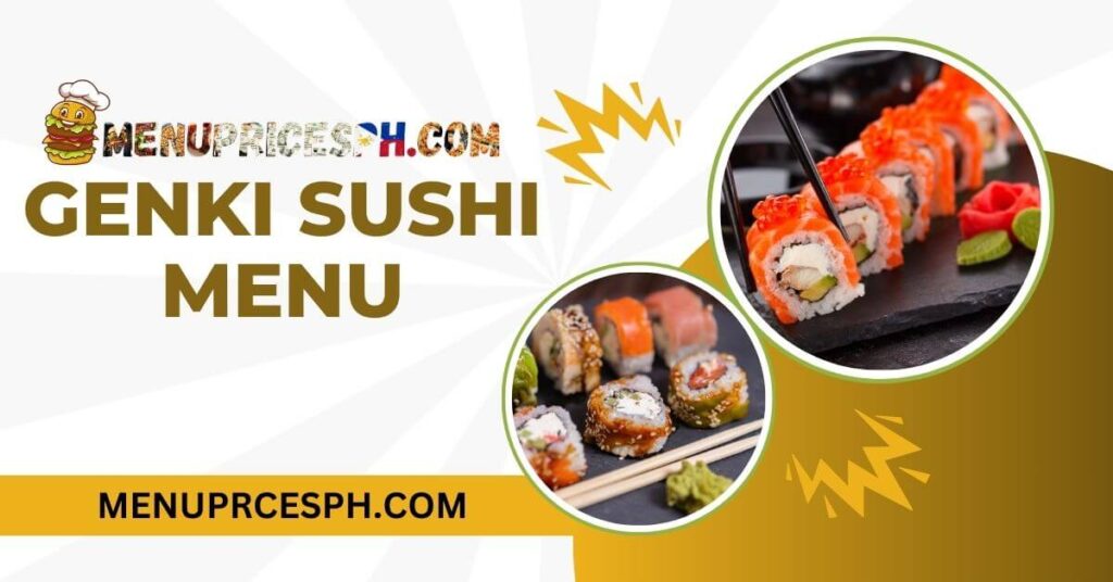 Genki Sushi Menu (1)